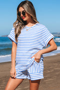 Blue Skies Stripe Set