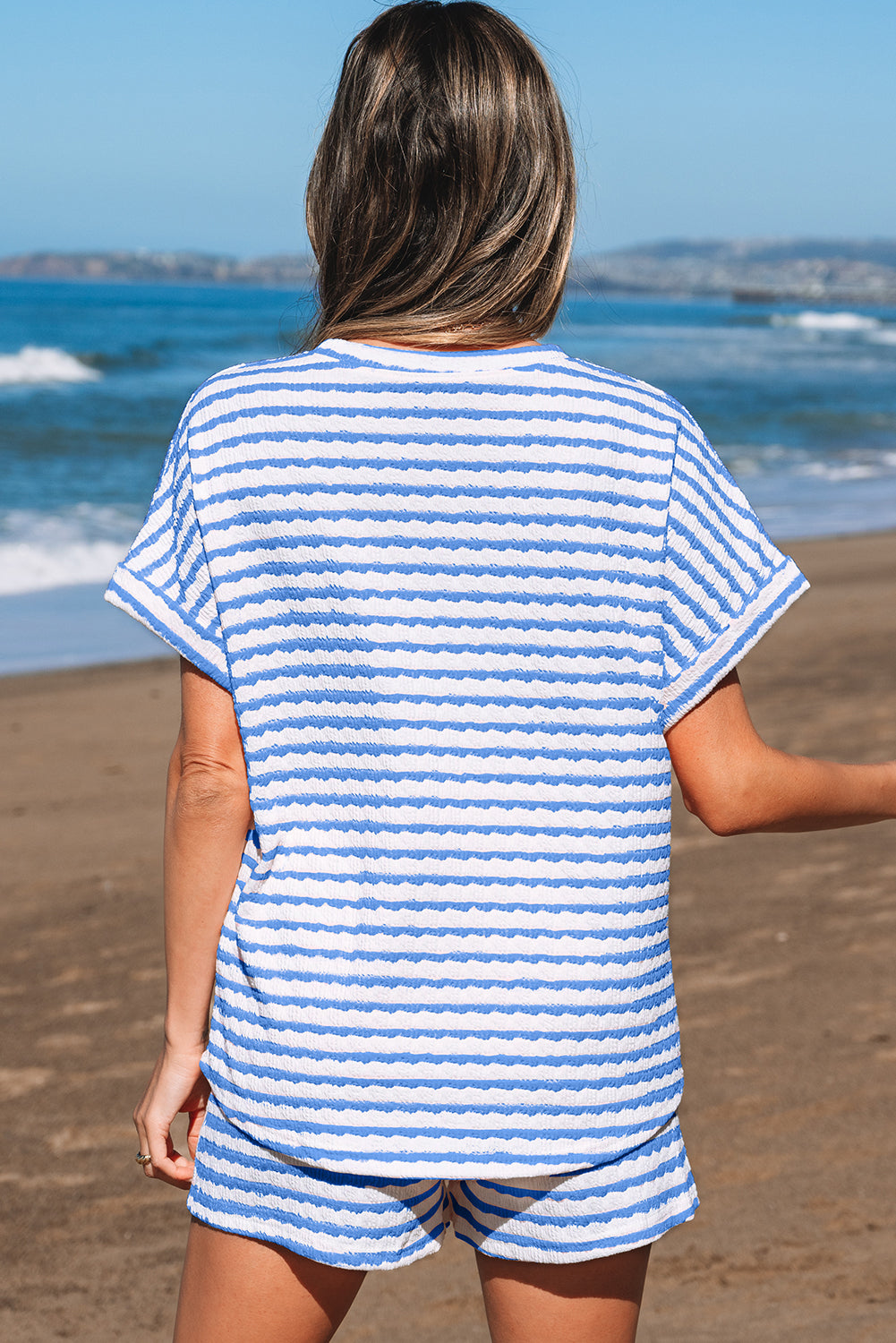 Blue Skies Stripe Set